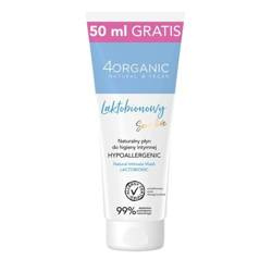 4organic płyn do higieny intymnej Laktobionowy 200 + 50ml