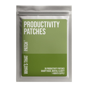 What's That Patch PRODUCTIVITY plasterki transdermalne, 30 szt