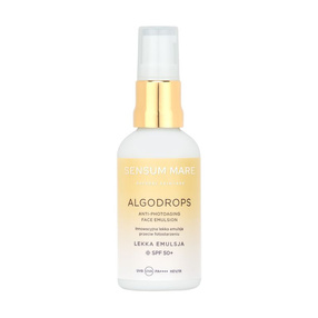 Sensum Mare ALGODROPS Innowacyjne krople ochronne przeciw fotostarzeniu SPF 50 UVB UVA PA++++ HEV/IR