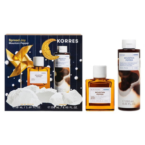 Korres Zestaw Mountain Pepper Zapach EDT + Żel pod prysznic