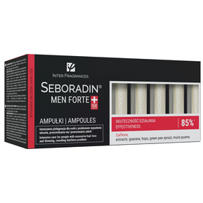 Seboradin Men Forte ampułki przeciw wypadaniu włosów dla mężczyzn, 14 x 5,5 ml