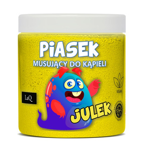 LaQ JULEK musujący piasek do kąpieli, 190 g