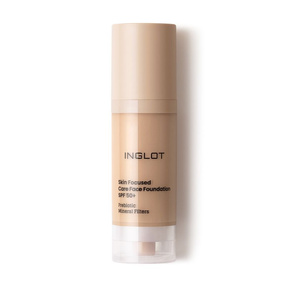 INGLOT Pielęgnacyjny podkład do twarzy Skin Focused SPF 50+ 305 Peachy Beige, 30 ml