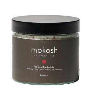Mokosh Peeling solny do ciała Żurawina, 300 g