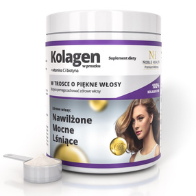 Noble Health Kolagen w proszku z biotyną i witaminą C 100 g