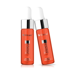 Silcare The Garden of Color Oliwka do paznokci i skórek z pipetką Strawberry Crimson, 15 ml