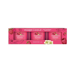 Yankee Candle Świece mini - 3 pack Red Raspberry