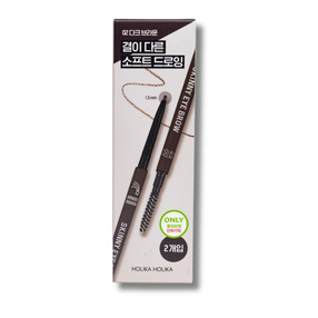 Holika Holika Wonder Drawing Skinny Eyebrow - Kredka do stylizacji brwi 02 Dark Brown