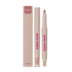 poppy head smudgic velvet matt lipstick Kredka do ust - 06 Charm Whisper, 0,85 g