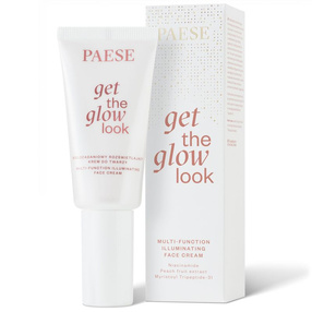 Paese Get the glow look Wielozadaniowy rozświetlający krem do twarzy 30 ml