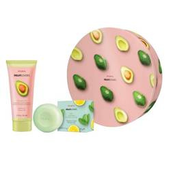 PUPA Milano Fruitlovers Mleczko pod prysznic + szampon w kostce 001 Avocado Bio