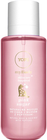 YOPE myBODY Pink Sugar – Naturalna mgiełka do ciała i włosów, 200 ml