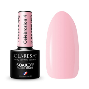 Claresa Soak Off UV/LED Celebration lakier hybrydowy 4 5g