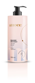 moee Velvet Balm Bogaty balsam do ciała z masłem shea i kwasem hialuronowym, 300 ml