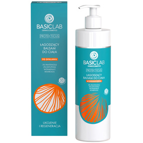 BasicLab Łagodzący balsam do ciała po opalaniu 300 ml