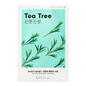 MISSHA Airy Fit Sheet Mask, maseczka w płachcie Tea Tree, 1 szt