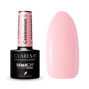 Claresa Soak Off UV/LED Celebration lakier hybrydowy 5 5g