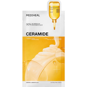 MEDIHEAL Ceramide Essential Mask, Nawilżająco-odżywcza maska w płachcie, 24 ml