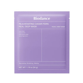BIODANCE Rejuvenating Caviar PDRN Real Deep Mask Hydrożelowa maska w płachcie, 1 szt