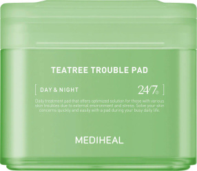 MEDIHEAL Teatree Trouble Pad Płatki do twarzy, 100 szt