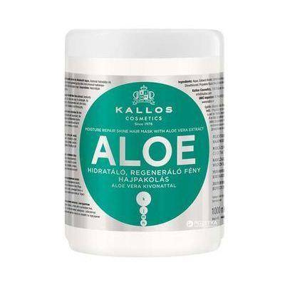 Aloe Moisture Repair Shine Hair Mask With Aloe Vera Extract regenerująca maska dodająca blasku z ekstraktem aloe vera do włosów suchych i łamiących się 1000ml