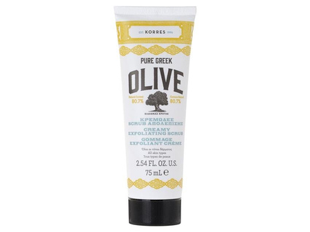 Olive kremowy peeling do twarzy